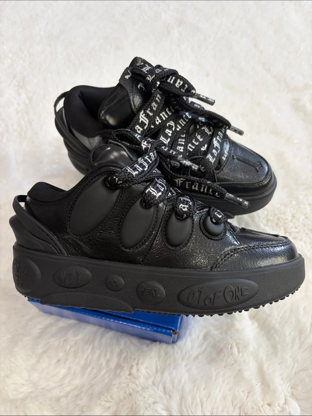 Puma La France’,Sneakers - Chunky Lace-Up Style,Kids Size 5.